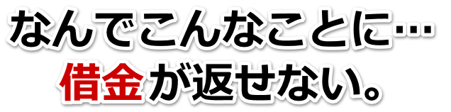 何も考えられない。借金が返せない。館林市で弁護士や司法書士に無料で相談する